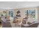 Inviting living room area with neutral-toned seating, decor, and an abundance of natural light from windows at 316 Anadale Ct, North Charleston, SC 29418