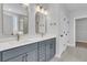 Modern bathroom features double sinks, quartz countertop, and stylish bronze fixtures at 395 Wappoo Trace Ln, Summerville, SC 29486