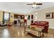 Open concept living area blending seamlessly with the kitchen and dining space at 466 Gianna Ln, Goose Creek, SC 29445