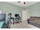 Cozy home office with comfortable seating, modern decor, and ample workspace at 466 Gianna Ln, Goose Creek, SC 29445