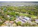 Aerial view of Egret's Pointe townhomes with golf course, tennis courts, and restaurant at 491 Sea Cloud Cir, Edisto Island, SC 29438