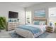 Serene bedroom with bright natural light, a cozy bed, and stylish decor at 505 Eastern Isle Ave, Summerville, SC 29486
