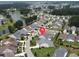 Aerial view of a home in a lakeside neighborhood at 516 Tidewater Chase Ln, Summerville, SC 29486