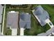 Aerial view of a lovely suburban home with manicured lawn at 516 Tidewater Chase Ln, Summerville, SC 29486