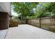 Backyard featuring a wooden fence and covered patio at 655 Swinton Ct, Mount Pleasant, SC 29464