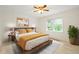 Cozy bedroom featuring a queen size bed, stylish decor, and natural light at 655 Swinton Ct, Mount Pleasant, SC 29464