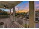 Charming balcony with a view of the bridge and neighborhood at 828 Bridge Point Cir, Mount Pleasant, SC 29464