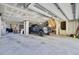 Spacious garage with a truck and ample room for storage at 828 Bridge Point Cir, Mount Pleasant, SC 29464