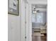 Cozy living room visible through doorway, featuring comfortable seating and natural light at 828 Bridge Point Cir, Mount Pleasant, SC 29464