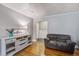 Cozy living room with hardwood floors, comfortable seating, and stylish decor at 110 Terry Ave, Summerville, SC 29485