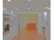 Spacious kitchen featuring stainless steel appliances with a view of the living room at 1101 Stuart Dr, Moncks Corner, SC 29461