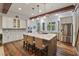 Spacious kitchen with large island, stainless steel appliances, and ample counter space at 1193 River Rd, Johns Island, SC 29455