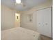 Neutral bedroom features a plush bed, mirror and adjoining room at 1368 Little David Court Ct, Charleston, SC 29412
