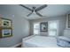 Cozy bedroom with light walls, plush bedding, and natural light at 1447 Headquarters Plantation Dr, Johns Island, SC 29455