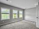 Bright, carpeted bedroom featuring three large windows providing ample natural light for a relaxing space at 1491 Greenshade Way, Mount Pleasant, SC 29464