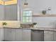 Close up on bright kitchen featuring stainless steel appliances and granite countertops at 1491 Greenshade Way, Mount Pleasant, SC 29464
