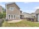 View of the home's exterior featuring a small patio at 1523 Nautical Chart Dr, Charleston, SC 29414