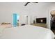 Bright main bedroom with a ceiling fan, closet, and an ensuite bathroom at 1625 Teal Marsh Rd, Charleston, SC 29412