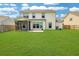 Spacious backyard with a well-kept lawn and screened porch that provides a perfect outdoor living at 2064 Parish House Cir, Johns Island, SC 29455
