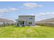 Home exterior shows large yard, patio, and porch at 209 Parkwood Vista Way, Summerville, SC 29486