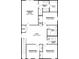 Second floor plan features a loft, owner's suite, laundry room, and three additional bedrooms at 209 Parkwood Vista Way, Summerville, SC 29486