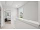 Upstairs hallway with a view of a backyard at 2267 Kemmerlin St, Johns Island, SC 29455