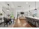 Open concept living area featuring dining area, kitchen, and Gathering room at 2267 Kemmerlin St, Johns Island, SC 29455