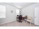 Functional office space with carpeted floors, bright natural light, and a computer at 290 Woodland Oak Way, Summerville, SC 29485