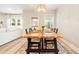 Spacious dining room with wood table and stylish decor at 3010 Grinnell St, Johns Island, SC 29455