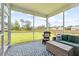 Well-lit screened porch offering outdoor living space and privacy at 3010 Grinnell St, Johns Island, SC 29455