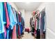 Walk-in closet with an abundance of space for hanging clothes and storing personal items at 3010 Grinnell St, Johns Island, SC 29455
