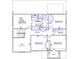 Upstairs floor plan includes bedrooms, bathrooms, a loft and walk-in closets, for enhanced storage and comfort at 3033 Seaton Street, Summerville, SC 29486