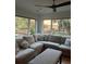 Comfortable living space featuring plush seating and marsh views at 324 Wild Horse Ln, Mount Pleasant, SC 29464