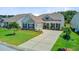 Attractive single-story home featuring a well-kept lawn and cozy front porch at 366 Tupelo Lake Dr, Summerville, SC 29486