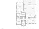 Detailed floor plan highlighting the layout of the living spaces, bedrooms, and bathrooms on the first floor at 366 Tupelo Lake Dr, Summerville, SC 29486