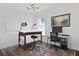 Bright home office with natural light, desk space, and a functional layout at 3998 Capensis Ln, Ravenel, SC 29470