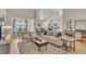Open-concept living room and kitchen, featuring modern decor, and plenty of natural light at 544 Verdi Drive Dr, Summerville, SC 29486