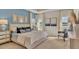 Cozy primary bedroom featuring stylish decor, calming colors, and natural light at 544 Verdi Drive Dr, Summerville, SC 29486