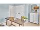 Stylish home office featuring a sleek desk, modern storage, and natural light at 544 Verdi Drive Dr, Summerville, SC 29486
