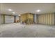 Unfinished basement with concrete floor and framed walls ready to be customized at 617 Du Bois Dr, Johns Island, SC 29455
