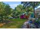 Spacious backyard with sheds, boat storage, and room for outdoor enjoyment at 624 Atlantic St, Mount Pleasant, SC 29464