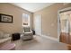 Bedroom with carpet flooring, a chair, and a window at 727 Sonny Boy Ln, Johns Island, SC 29455