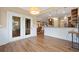 Beautiful open floorplan with seamless flow between kitchen, dining area, and sunroom, with great light at 727 Sonny Boy Ln, Johns Island, SC 29455