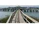Beautiful wooden walkway leading to waterfront community at 81 Sandbar Ln # 28, Folly Beach, SC 29439