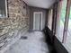 Exterior of porch with brick decor at 838 Ranch Hill Ln, Saint Stephen, SC 29479