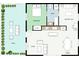 Detailed floor plan showcasing the layout of the home, including the patio, bedrooms, bathroom, and living spaces at 1 Cool Blow St # 153, Charleston, SC 29403