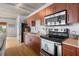 Well-appointed kitchen with stainless steel appliances, granite countertops, and ample cabinet space at 1 Cool Blow St # 153, Charleston, SC 29403