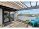 Balcony with stone flooring and views of the city at 1 Cool Blow St # 153, Charleston, SC 29403
