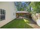 Backyard featuring an open-air pavilion alongside a house with vinyl siding at 103 Case Ct, Ladson, SC 29456