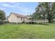 Back of house featuring a large wood deck and screened in porch at 105 Conductor Ct, Summerville, SC 29486